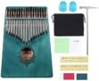 Kalimba en placage d’acajou