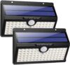 1 Pack de 2 lampes solaire Extérieur