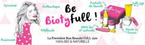 Découvrez nouvelles offres Biotyfullbox
