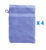 TEX HOME- Lot de 4 gants de toilette POLO Bleu foncé 15×21 cm – EPONGE POLO
