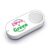 Love & Green Dash Button