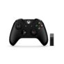Manette Xbox avec Adaptateur sans Fil pour PC – Noire