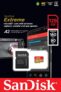 Carte Mémoire microSDXC SanDisk Extreme 128 Go + Adaptateur SD