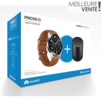 Montre connectée Huawei Pack Watch GT 2 Marron 46mm+CM510B