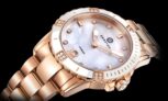 Montre ornées de Diamant & cadran nacré de la marque Granton