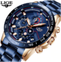 Montre homme avec acier inoxydable