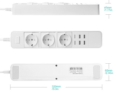 Multiprise connectée avec 4 ports usb