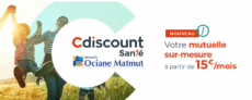 Découvrez la nouvelle offre de Mutuelle pas chère en ligne avec Cdiscount Santé