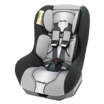 NANIA Siège Auto Bébé Groupe 0-1 Driver Pop Black Gris Noir