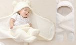 Nid d’ange et couverture thermique douce pour bébé