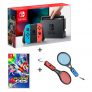 Console Nintendo Switch Joy-con Néon + Mario Tennis Aces + Raquettes