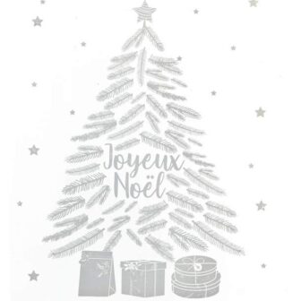 Sticker de fenêtre Noël en pleine nature