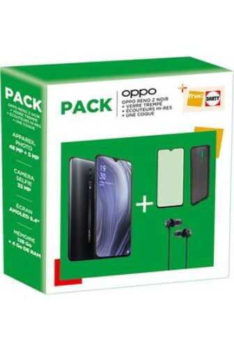 Smartphone OPPO RENO Z PACK BLACK 128 GO