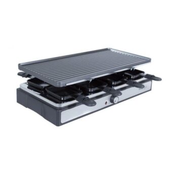 Raclette COSYLIFE CL-R8P + grill + pierre à cuire 8 personnes