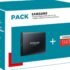 SCHEPPACH Compresseur d’air horizontal HC100DC – 100 L – 3CV – 8 bars – Double cylindre à moteur lubrifié