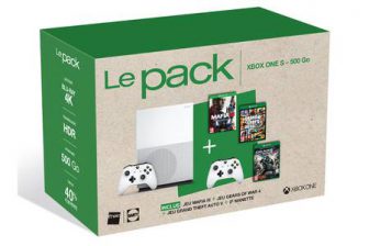 Consoles Xbox One MICROSOFT MICROSOFT PACK XBOX ONE S 500 GO+ 2...