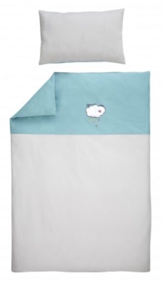 Parure de lit P'tit Basile collection Dans les nuages