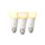 Philips Hue Lot de 3 Ampoules connectées White Ambiance E27