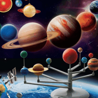 Système solaire neuf planètes