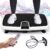 INTEY Plateforme Vibrante Oscillante pour Fitness, 6 en 1