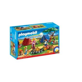 PLAYMOBIL - Tentes avec enfants et animatrice