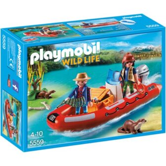 PLAYMOBIL - Braconniers avec bateau