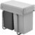 Poubelles encastrables 2 x 15 litres