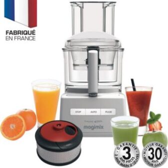 Robot multifonction Magimix 4200XL BLANC + coffret Jus et smoothies