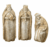 Rois Mages Décoration – Lot de 3 – beige