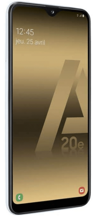 SMARTPHONE SAMSUNG GALAXY A20e 32 Go Blanc