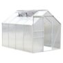 Serre de jardin aluminium polycarbonate 9,17 m³