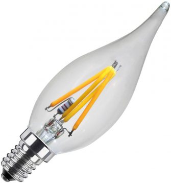 Segula ampoule flamme à pointe claire Ambient Dimming LED filament 3,5W (remplace...
