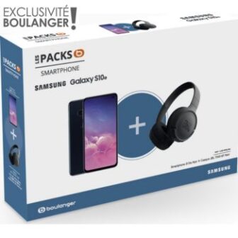 Smartphone Samsung Pack S10E + Casque JBL T500 BT