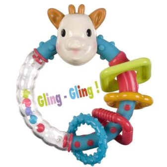 SOPHIE LA GIRAFE Hochet multi-texturé
