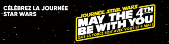 Star Wars May the force chez Fnac