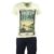 T-SHIRT JAUNE HOMME CROSSBY