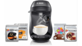 Tassimo Bosch Happy TAS1002 + 4 packs T-Discs