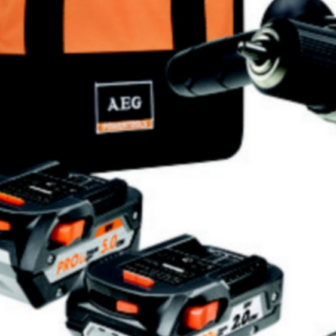 PERCEUSE VISSEUSE À PERCUSSION SANS FIL AEG 18V-2AH