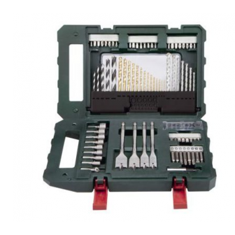 COFFRET FORETS ET EMBOUTS MIXTES METABO 86 PIÈCES