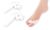 paires de supports séparateurs en gel pour Hallux Valgus