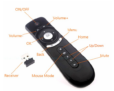 Mini télécommande et souris sans fil