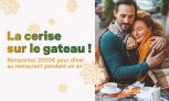 Tirage au sort Groupon, gagnez une année de dîners au restaurant (valeur 2000€)