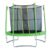 Trampoline Pliant Vert avec Bâche et Filet Diam. 2,44m