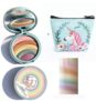 Fard à paupières + mini pochette licorne