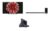 TV LG 55C7V OLED UHD + Barre de son SJ8 Noire + Support TV T8 Noir