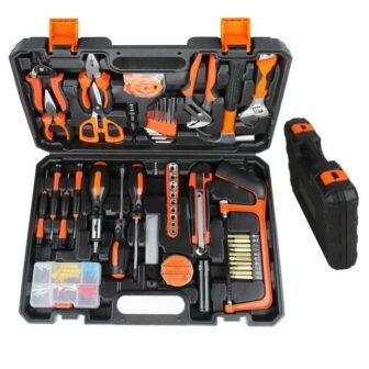 Valise de Bricolage, Malette à Outils, 114 outils