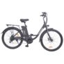 Vélo électrique 26′ VELOBECANE-7 vitesses-Freins à disque-autonomie 40km-Noir