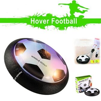 WINGLESCOUT Air Power Football pour Enfant,Ballon aeroglisseur pour Jeu Garcon 7 Ans,Jouet...