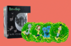 LOT RICK & MORTY CHOPE & DESSOUS DE VERRE POUR 16,99€