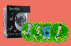 LOT RICK & MORTY CHOPE & DESSOUS DE VERRE POUR 16,99€